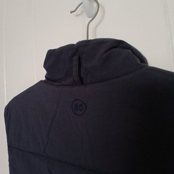 Vintage Stussy Burly Gear Vest Mens Small Snap Button Navy Blue 90s Work Jacket - Picture 10 of 16